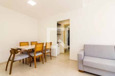 Sala  de apartamento para alugar com 1 quarto, 45m² em Cerqueira César, São Paulo