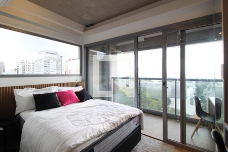 Sala/Quarto de kitnet/studio para alugar com 1 quarto, 21m² em Jardim Paulista, São Paulo