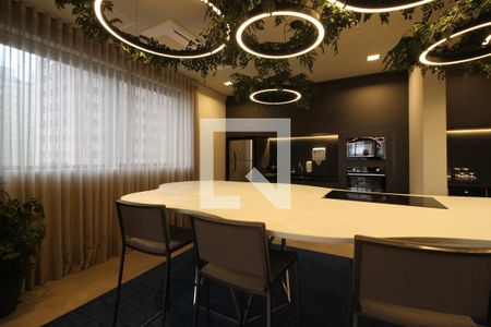 Studio para alugar com 21m², 1 quarto e sem vaga Studio para alugar com 21m², 1 quarto e sem vagaÁrea comum - Salão de festas/Cozinha Compartilhada