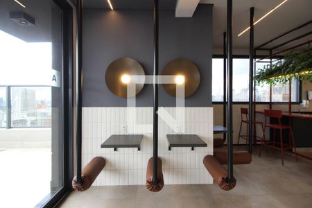 Studio para alugar com 21m², 1 quarto e sem vaga Studio para alugar com 21m², 1 quarto e sem vagaÁrea comum - Bar