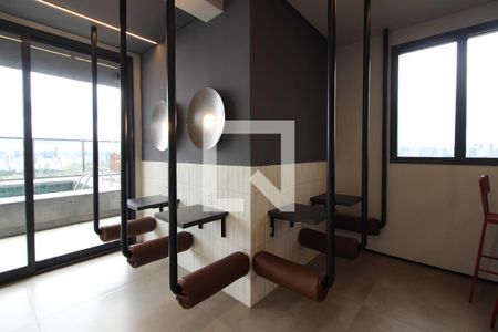 Studio para alugar com 21m², 1 quarto e sem vaga Studio para alugar com 21m², 1 quarto e sem vagaÁrea comum - Bar