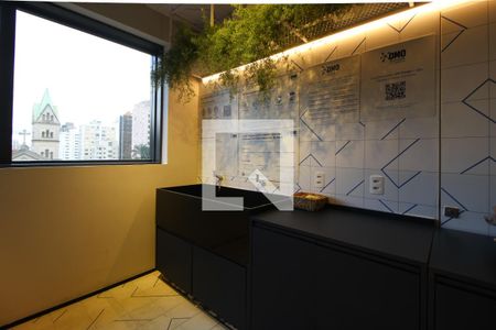 Studio para alugar com 21m², 1 quarto e sem vaga Studio para alugar com 21m², 1 quarto e sem vagaÁrea comum - Lavanderia