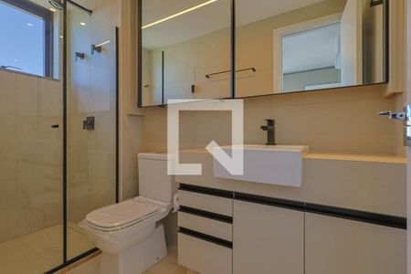 Banheiro da Suíte 1 de apartamento para alugar com 2 quartos, 78m² em Lourdes, Belo Horizonte