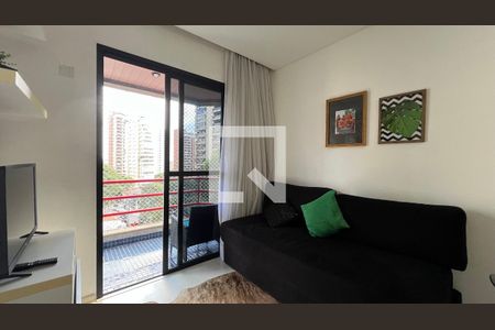 Sala de apartamento à venda com 1 quarto, 32m² em Paraíso, São Paulo