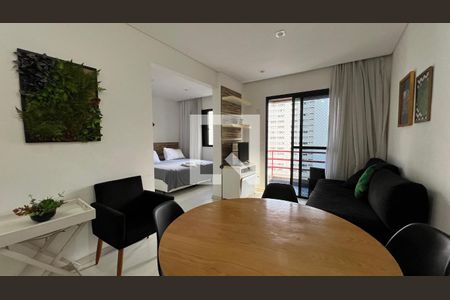 Sala de apartamento à venda com 1 quarto, 32m² em Paraíso, São Paulo