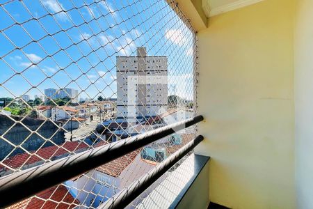 Varanda da Sala de apartamento à venda com 2 quartos, 55m² em Ponte Grande, Guarulhos