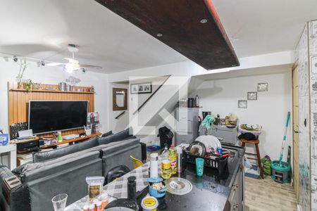 Sala e Cozinha Americana de casa de condomínio à venda com 2 quartos, 55m² em Recreio dos Bandeirantes, Rio de Janeiro