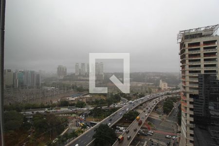 Vista da Varanda de kitnet/studio para alugar com 1 quarto, 31m² em Vila Olímpia, São Paulo
