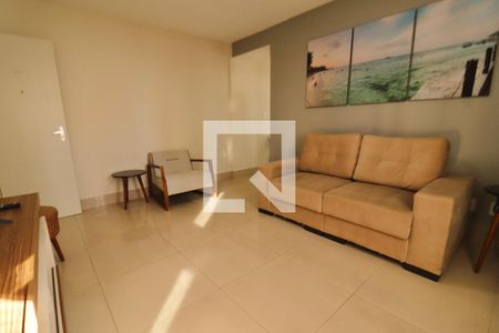 Sala de apartamento para alugar com 1 quarto, 49m² em Setor Central, Goiânia