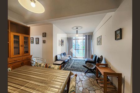 Sala de apartamento para alugar com 1 quarto, 96m² em Ponta da Praia, Santos