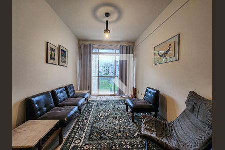 Sala de apartamento para alugar com 1 quarto, 96m² em Ponta da Praia, Santos