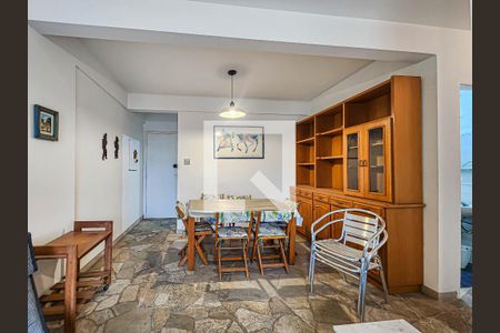 Detalhe Sala de apartamento para alugar com 1 quarto, 96m² em Ponta da Praia, Santos