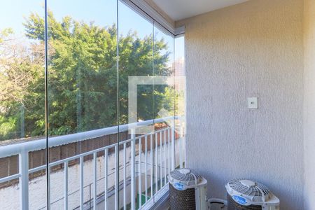 Varanda da Sala de apartamento para alugar com 2 quartos, 60m² em Chácara Santo Antônio, São Paulo