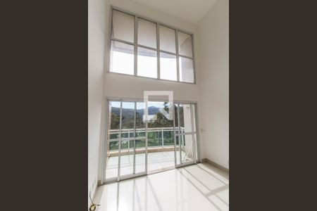 Detalhe Sala de apartamento para alugar com 3 quartos, 76m² em Tamboré, Santana de Parnaíba
