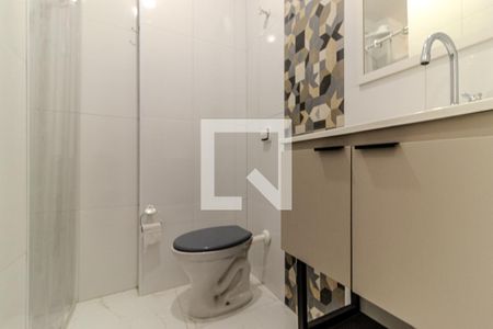 Banheiro de apartamento para alugar com 1 quarto, 36m² em República, São Paulo