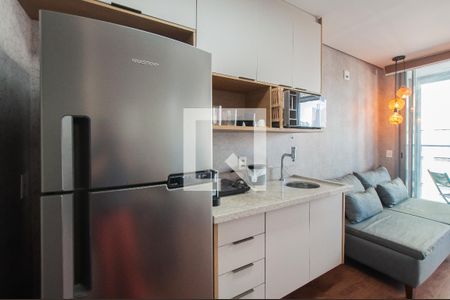 Studio à venda com 30m², 1 quarto e 1 vagaCozinha Studio