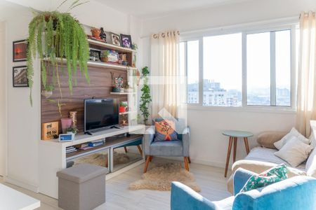 Sala de apartamento à venda com 2 quartos, 53m² em Azenha, Porto Alegre