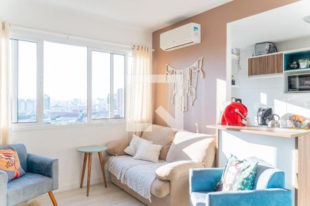 Sala de apartamento à venda com 2 quartos, 53m² em Azenha, Porto Alegre