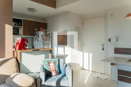 Sala de apartamento à venda com 2 quartos, 53m² em Azenha, Porto Alegre
