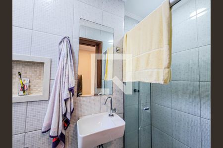 Banheiro da Suíte de apartamento para alugar com 2 quartos, 86m² em Aparecida, Santos