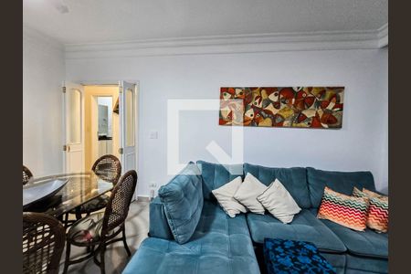 Detalhe Sala de apartamento para alugar com 2 quartos, 88m² em Boqueirão, Santos