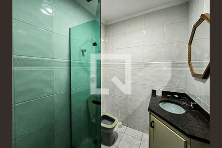 Banheiro da Suíte de apartamento para alugar com 3 quartos, 89m² em Ponta da Praia, Santos