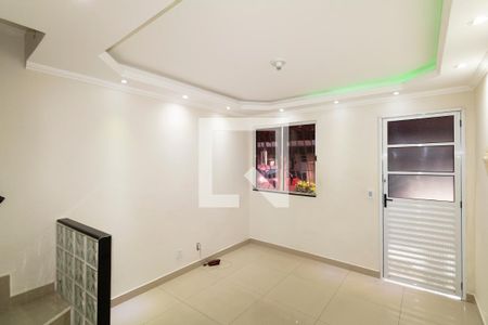 Sala de casa de condomínio para alugar com 2 quartos, 70m² em Guaratiba, Rio de Janeiro