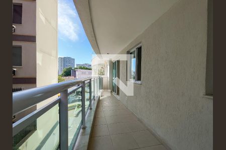 Varanda da Sala de apartamento para alugar com 2 quartos, 79m² em Andaraí, Rio de Janeiro
