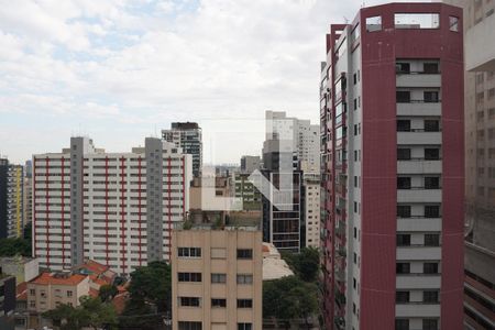 Vista da Suíte de kitnet/studio à venda com 1 quarto, 36m² em Pinheiros, São Paulo