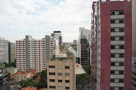 Vista da Sala de kitnet/studio para alugar com 1 quarto, 36m² em Pinheiros, São Paulo