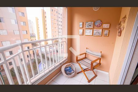 Varanda de apartamento à venda com 3 quartos, 64m² em Jardim Maria Estela, São Paulo