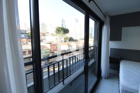 Studio - Varanda de kitnet/studio para alugar com 1 quarto, 25m² em Santana, São Paulo