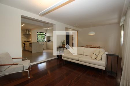 Sala de apartamento para alugar com 3 quartos, 130m² em Vila Morumbi, São Paulo