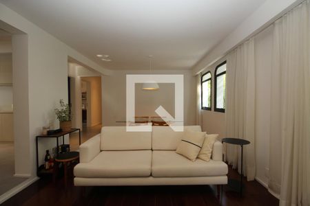 Sala de apartamento para alugar com 3 quartos, 130m² em Vila Morumbi, São Paulo