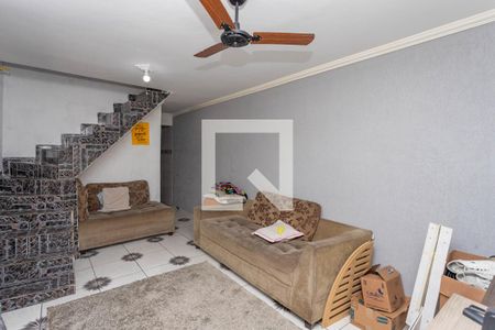 Sala  de casa para alugar com 2 quartos, 90m² em Canhema, Diadema