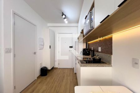 Cozinha de apartamento para alugar com 1 quarto, 27m² em Ipiranga, São Paulo