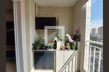 Varanda Gourmet de apartamento à venda com 3 quartos, 72m² em Usina Piratininga, São Paulo