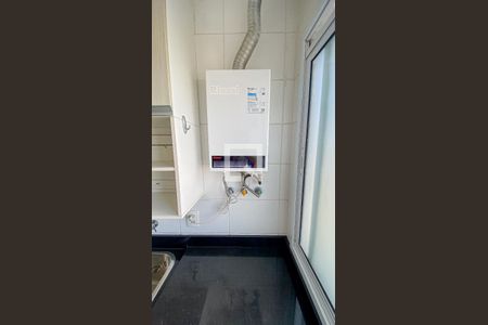 Área de Serviço de apartamento à venda com 2 quartos, 46m² em Jardim Utinga, Santo André