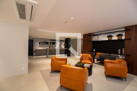 Studio para alugar com 33m², 1 quarto e sem vaga Studio para alugar com 33m², 1 quarto e sem vagaÁrea comum - Salão de festas