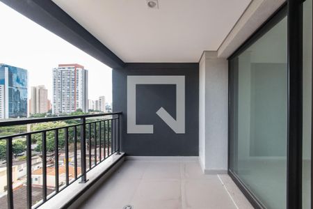 Varanda de kitnet/studio para alugar com 1 quarto, 33m² em Vila Cordeiro, São Paulo
