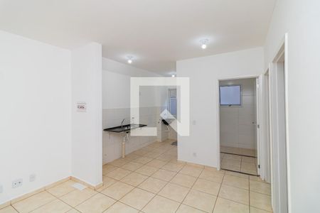 Sala de apartamento para alugar com 2 quartos, 42m² em Jardim Heitor Rigon, Ribeirão Preto