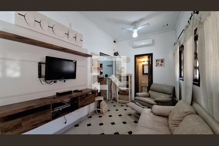 Sala de casa de condomínio para alugar com 2 quartos, 209m² em Vila Tupi, Praia Grande