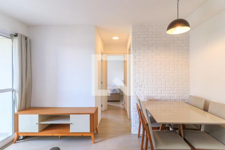 Sala de apartamento para alugar com 2 quartos, 48m² em Santo Amaro, São Paulo