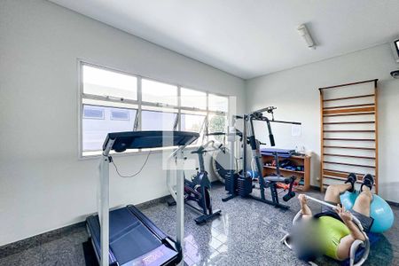 Área comum - Academia de apartamento para alugar com 3 quartos, 140m² em Santana, São Paulo