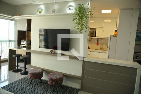 Sala de apartamento à venda com 2 quartos, 70m² em Centro, São Bernardo do Campo