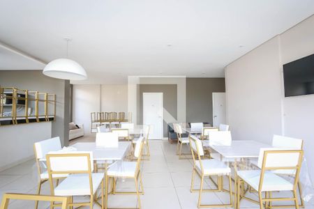 Apartamento para alugar com 48m², 2 quartos e 1 vagaÁrea comum - Salão de festas