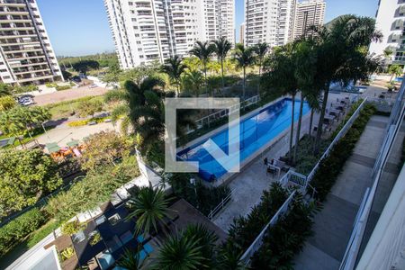 Varanda de kitnet/studio para alugar com 1 quarto, 50m² em Barra da Tijuca, Rio de Janeiro