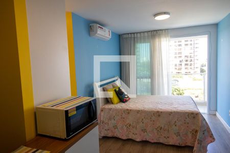 Sala/Quarto de kitnet/studio para alugar com 1 quarto, 50m² em Barra da Tijuca, Rio de Janeiro