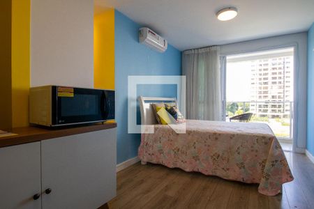 Sala/Quarto de kitnet/studio para alugar com 1 quarto, 50m² em Barra da Tijuca, Rio de Janeiro