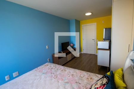 Sala/Cozinha de kitnet/studio para alugar com 1 quarto, 50m² em Barra da Tijuca, Rio de Janeiro